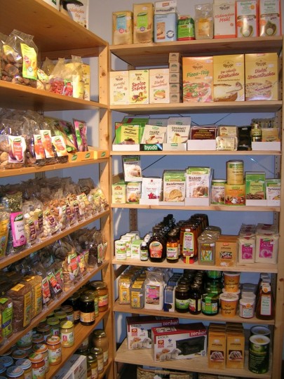 Einkaufen in der Biodüne auf Amrum. Gutes glutenfreies Angebot